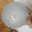 Ver imagem 2 de Vaso Decorativo Enfeite Casa Home&co Lapidado Vidro 27x14x14cm Transparent