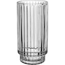 Ver imagem 1 de Vaso Decorativo Enfeite Casa Home&co Lapidado Vidro 27x14x14cm Transparent