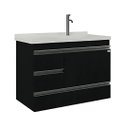 Ver imagem 7 de Conjunto Gabinete de Banheiro Mdf Monza com Cuba e Espelho:barrique