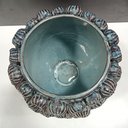 Ver imagem 5 de Vaso Decorativo Enfeite Casa Cerâmica 20x23x23cm Azul