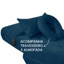 Ver imagem 4 de Maca Lash Designer Cilios Luxo Estofada com Massagem Veludo Azul Marinho