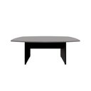 Ver imagem 4 de Mesa de Reunião Orgânica 270cm x 110cm Pés Painel Escritório F5 Office Cor:Cinza Sagrado com