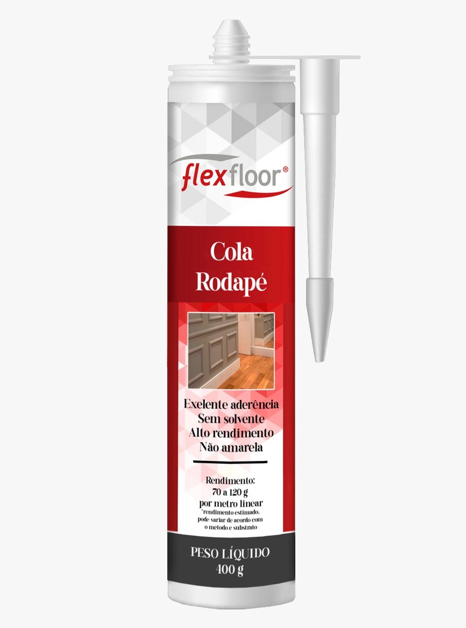 Cola Rodapé Flexfloor Bisnaga 400g - 1