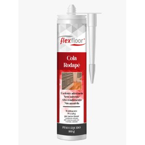 Cola Rodapé Flexfloor Bisnaga 400g