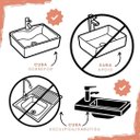 Ver imagem 5 de Torneira de Pia para Banheiro Cascata Cromada Bica Baixa C74