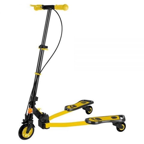 Patinete Radical New Frog Trinet 03 Rodas Amarelo