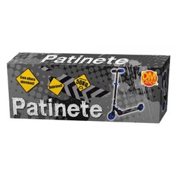 Patinete Juvenil 2 Rodas 125mm Reforçado 50kg Azul - 3