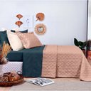 Ver imagem 2 de Jogo de Colcha Super King 300 Fios Cetim Sublime Greige - Bege