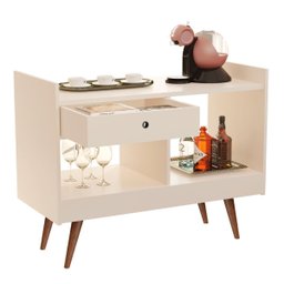 Aparador Buffet Pequeno com Gaveta Retrô Jb 4064 Ofertamo - 1