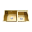 Ver imagem 4 de Kit Cuba Pia Gourmet Dupla Cozinha Aço Inox e Torneira Flexivel Brinovar