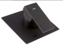 Ver imagem 2 de Acabamento para Monocomando de Chuveiro Base Deca - Quadrado - Black V-16605-399H JIWI Acabamento pa