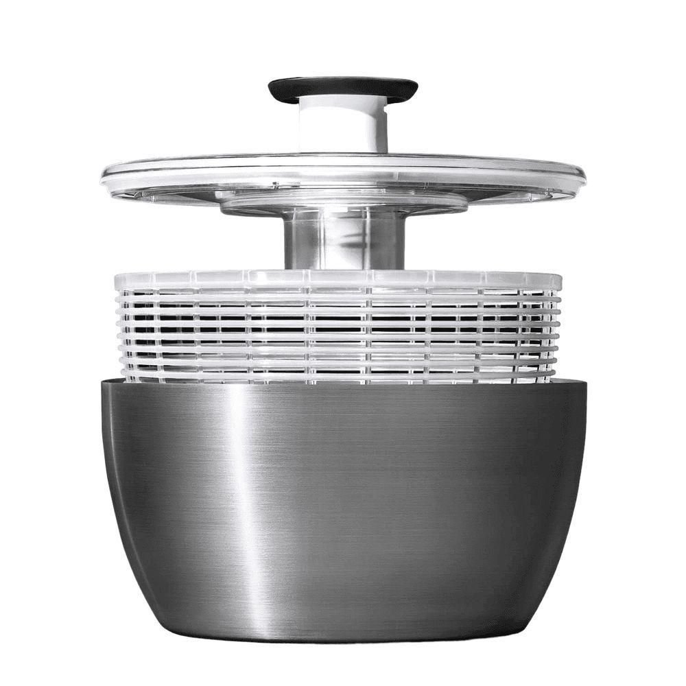 Lava e Seca Saladas 5 Litros em Aço Inox Oxo - 3
