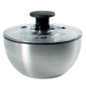 Lava e Seca Saladas 5 Litros em Aço Inox Oxo