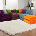 Ver imagem 1 de Tapete Symphony Branco 0,46x1,00M -Global Decor