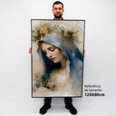 Ver imagem 2 de Quadro Decorativo Nossa Senhora Das Graças em Moldura Caixa Tacolado Moldura Caixa 3cm Madeira sem V