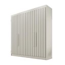 Ver imagem 2 de Guarda Roupa 4 Portas Potente 100% Mdf Off White - Móveis Europa
