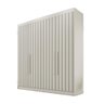 Guarda Roupa 4 Portas Potente 100% Mdf Off White - Móveis Europa - 2