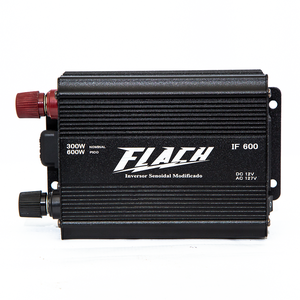Inversor de Tensão IF600 - 12v/127v - 300W Nominal 600W Pico
