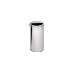 Lixeira de Inox 30l com Aro Meia Lua 30x40 - 1