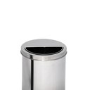 Ver imagem 3 de Lixeira de Inox 30l com Aro Meia Lua 30x40