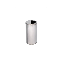 Lixeira de Inox 30l com Aro Meia Lua 30x40 - 2