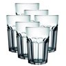Jogo de 6 Copo 400mL de Vidro Cerveja Drink Água Suco Wisk - 1