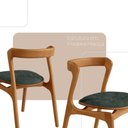 Ver imagem 5 de Mesa de Jantar Soláris 220cm Madeira Tampo Laminado Orgânico com 8 Cadeiras Solaris
