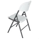 Ver imagem 6 de Conjunto para Refeitório Dobrável Polietileno Mesa + 6 Cadeiras