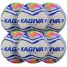 Kit com 6 Bolas Infantil Kagiva R1 Nº 3 Campo - Único - Branco / Azul - 1