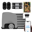 Ver imagem 5 de Kit Motor Portão Residencial Izzy 500 Smart 127V Crem 4m Agl