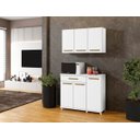 Ver imagem 1 de Balcão Parati Arte Móveis 03 Portas:branco