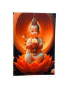 Ver imagem 1 de Quadro Buda Baby 40x60 Arte de Parede