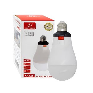 Lâmpada Led de Emergência com Bateria Recarregável 12h Econômica Ideal para Acampamentos