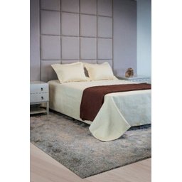 COLCHA PORTUGUESA JACQUARD 100% ALGODÃO KING 2,60m X 2,80m:Estampa5 - 2