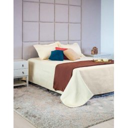 COLCHA PORTUGUESA JACQUARD 100% ALGODÃO KING 2,60m X 2,80m:Estampa5 - 3