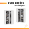 Guarda Roupas Modulado de Canto Madrid com 3 Portas Maxel - 5