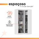 Ver imagem 6 de Guarda Roupas Modulado de Canto Madrid com 3 Portas Maxel