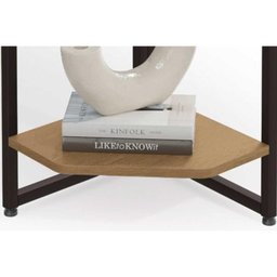 Prateleira de Quarto Industrial Li022 Canela/branco - Kappesberg - 8 Prateleira de Quarto Industrial Li022 Canela/branco - Kappesberg - 8