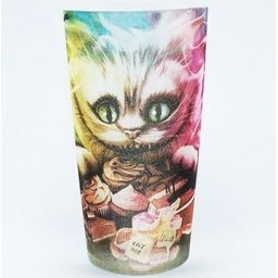 COPO DE VIDRO JATEADO GRANDE (GATO) - 1