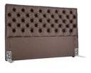 Ver imagem 1 de Cabeceira Sonho Paris King 1,95m Em Corino Marrom