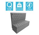 Ver imagem 4 de Kit Baú Recamier + Cabeceira Sonho Queen Suede Cinza