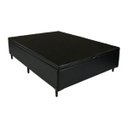 Ver imagem 2 de Base Cama Box com Baú Casal Corino Preto 43x138x188