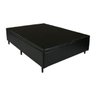 Base Cama Box com Baú Casal Corino Preto 43x138x188 - 2