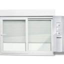 Ver imagem 1 de Janela Integrada PVC 2 Folhas Vidro Liso com Cremona Motor Controle Remoto Itec Branco