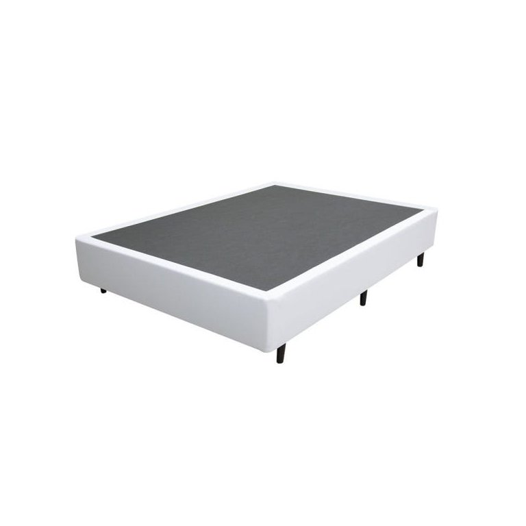 Base Cama Box Casal Corino Branco 40x138x188