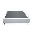 Ver imagem 3 de Base Cama Box Casal Corino Branco 40x138x188
