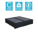 Ver imagem 2 de Base Cama Box Bipartido Casal Corino Preto 40x138x188