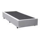Ver imagem 1 de Base Cama Box Solteiro Corino Branco 40x88x188