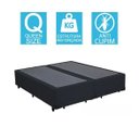 Ver imagem 2 de Base Cama Box Bipartido Queen Size Corino Preto 40x158x198