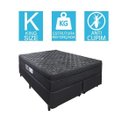 Ver imagem 4 de Cama Box King + Colchão Portobel de Mola Arezzo Black Light
